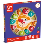 Дървен пъзел Hape - Часовник