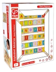 Дървено сметало Hape - Букви