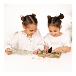 Дърводелски комплект Totum - Динозаври, 17 части