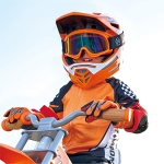 Детска спортна предпазна каска Hape - Офроуд