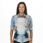 Ергономично кенгуру 4 в 1 Infantino - Flip, Светлосиво