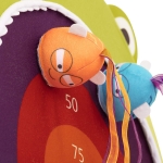 Игрален комплект Battat - Велкро дартс, Жаба