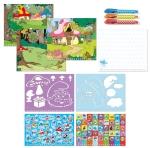 Книжка с активности Totum - Smurfs