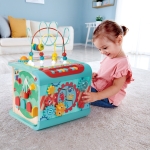 Интерактивна играчка 4 в 1 Hape - Магически музикален куб