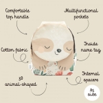 Мини раница за детска градина Sassi - Ленивец