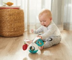 Музикална играчка за количка и игра по корем Tiny Love - Tummy Time, Meadow Days