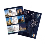 Образователна играчка 2 в 1 Buki France - Светещ въртящ се глобус