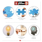 Пъзел Educa - Дама с ветрило, Густав Климт, 1000 части