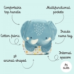 Раничка за детска градина Sassi - Слонче