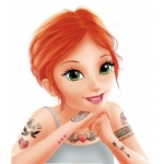 Разноцветни татуировки Buki France - 75 броя