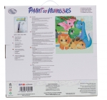 Рисуване по номера Craft Buddy - Семейство динозаври