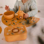 Силиконова кутия за храна Sassi - Ленивец