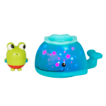 Светеща играчка за баня Battat - Кит с фигурка