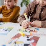 Творчески комплект Totum - Bluey, Оцветяване с точки