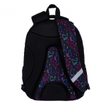 Ученическа раница Head - Котки в тъмното, 3 ципа