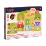 Дървена дъска с активности Battat - Резета и ключалки