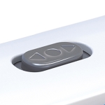 Детска играчка Hape - Междуградски локомотив с батерия, Червен