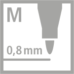 Флумастери Stabilo - PointMax Arty, 24 цвята