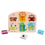 Игрален комплект Battat - Табло за основни умения, 8 части