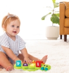 Интерактивна играчка Infantino - Гъсеница
