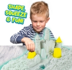 Кинетичен пясък Craze - Замък, Флуоресцентен, асортимент