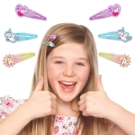 Комплект фиби за коса Craze - Еднорог, 6 броя