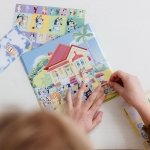 Комплект стикери Totum - Bluey, 4 части