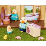 Комплект за игра Battat - Li′l Woodzeez, Баня, 16 части