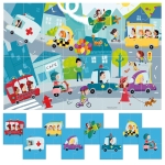 Образователен пъзел 8 + 1 Headu, Градска среда