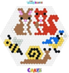 Творчески комплект Craze - Разноцветна мозайка, В гората