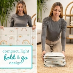 Сгъваема постелка за игра Infantino - Дъга