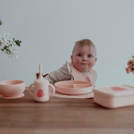 Силиконова чаша със сламка Sassi - Лисица