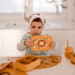 Силиконова кутия за храна Sassi - Ленивец