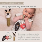 Комплект за новородено Taf Toys - Черно бели елементи, 10 части