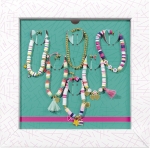 Творчески комплект Totum - Направи сам гривни за късмет, 6 броя