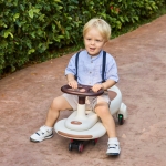 Количка за яздене Hape - Wiggle & Giggle, Червена