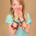 Творчески комплект Battat - Многоцветни мъниста Pop Art, 275 броя