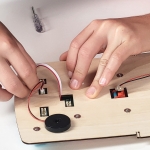 Детска игра за сглобяване Buki France - Баскетболен кош