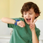 Интерактивна играчка Vtech - Смарт часовник, Син