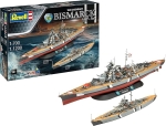 Комплект сглобяеми модели Revell - Легендарният Бисмарк, С аксесоари