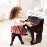 Дървено електронно пиано със столче Hape - Червено
