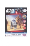 Поздравителна картичка с диамантен живопис Craft Buddy - R2-D2 & C-3PO
