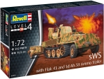 Сглобяем модел Revell- Военен трактор sWS Flak 43 и ремарке за амуниции Sd.Ah.58