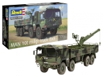 Сглобяем модел Revell - Военен камион MAN 10t Milgl. 8x8