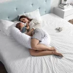 MICUNA Многофункционална възглавница за бременни/кърмене Cuddle Nest Claire