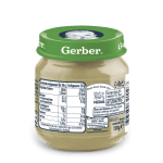Пюре Nestle GERBER - Ябълки и тиквички, 130 g