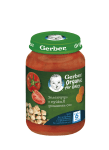 Пюре Nestle GERBER Organic for baby - Зеленчуци с пуйка, в доматен сос, 190 g