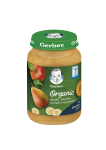 Пюре Nestle GERBER Organic - Банан, ябълка, круша и праскова, 190 g