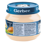 Плодово пюре Nestle GERBER - Круша, 80 g