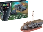 Сглобяем модел Revell - Krupp Protze KFZ 69 & 3,7 cm Pak